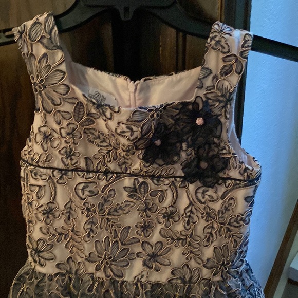 NWOT Belle badgley mischka lace overlay dress - Picture 5 of 7